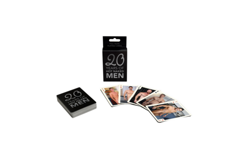 20 Years of Delicious Naked Men Playing Cards – Sexy Card Game