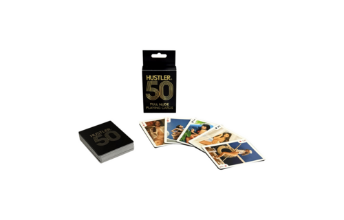 Hustler 50 Naked Playing Cards – 50 Years of Eroticism & Top Quality