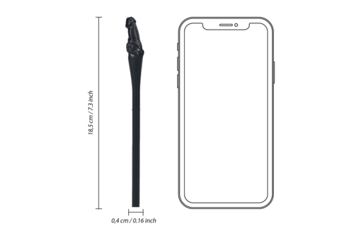 Groom Straws - Zwart