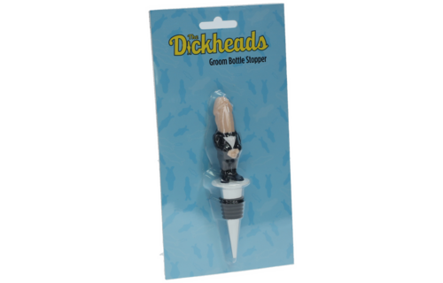 Groom Bottle Stopper – Stylish & Keeps Wine Fresh