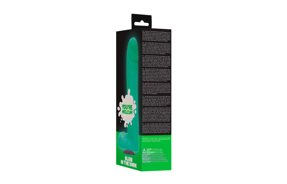 Gloei in het Donker Dicky Zeep met Ballen – Fun & Fris!