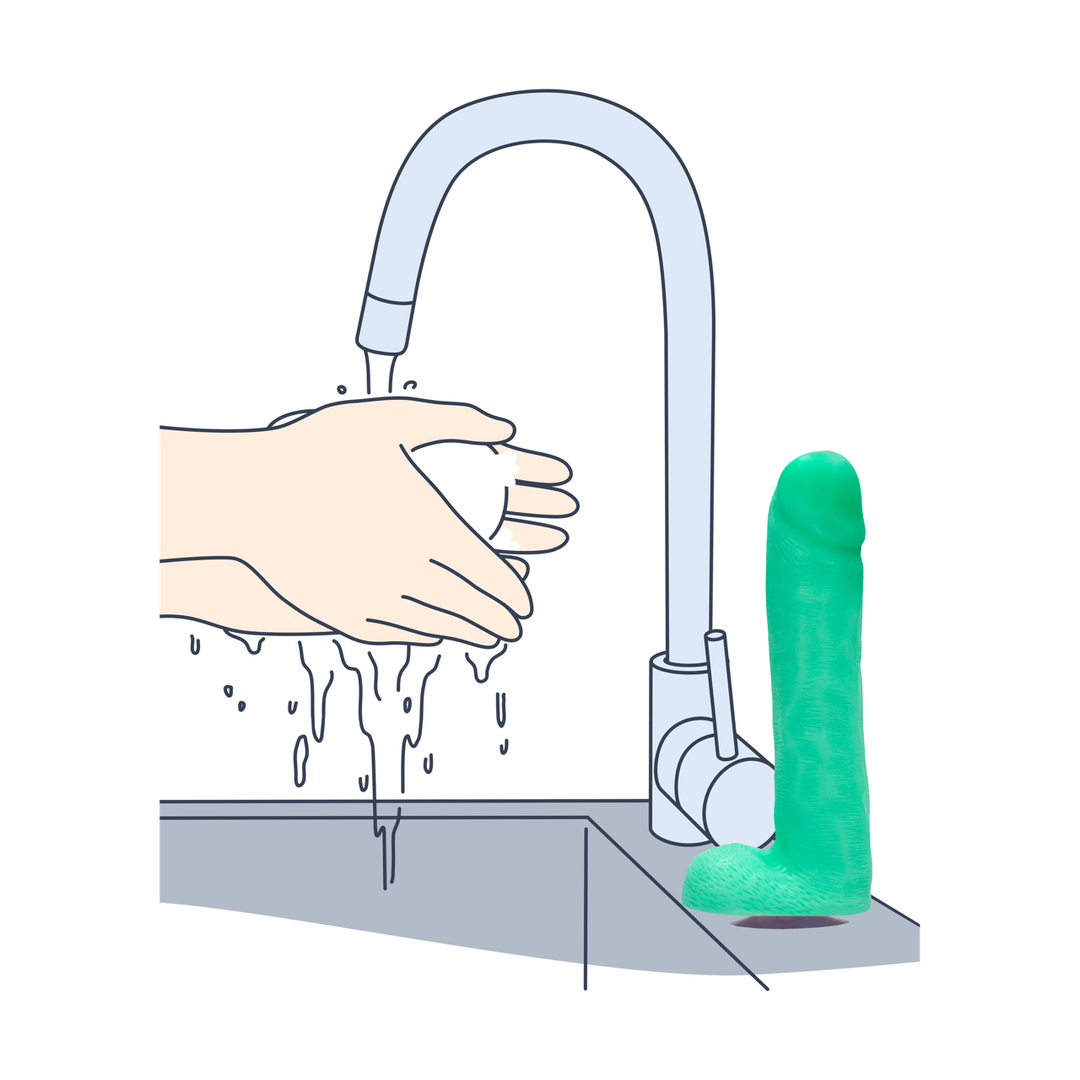 Glow in the Dark Dicky Soap with Balls – Fun & Fresh!