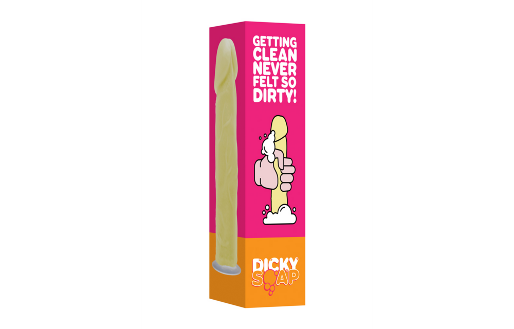 Dicky Zeep: Speelse Handzeep met Zuignap voor Badkamer