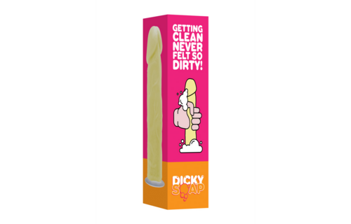 Dicky Zeep: Speelse Handzeep met Zuignap voor Badkamer