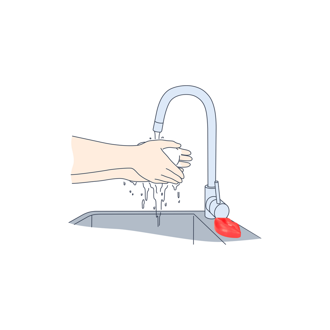 Kuszeep Rode Lippenzeep | Speels & Zijdezacht Verzorgingsritueel