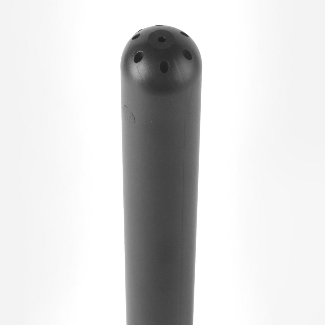 Anale Douche Plastic Mondstuk - 13,5 cm - Zwart