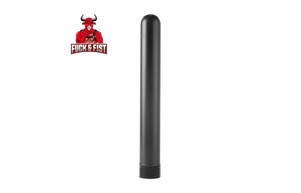 ✊Fuck & Fist Anale Douche Plastic Mondstuk - 13,5 cm - Zwart