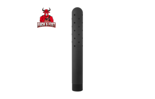 ✊Fuck & Fist Anal Douche 360 Plastic Nozzle - 13.5 cm - Black