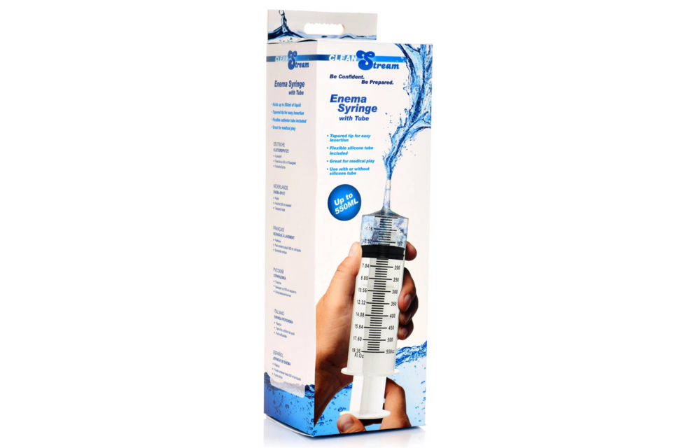 Syringe With Tube 550 ml – Long-lasting Enema For Freshness