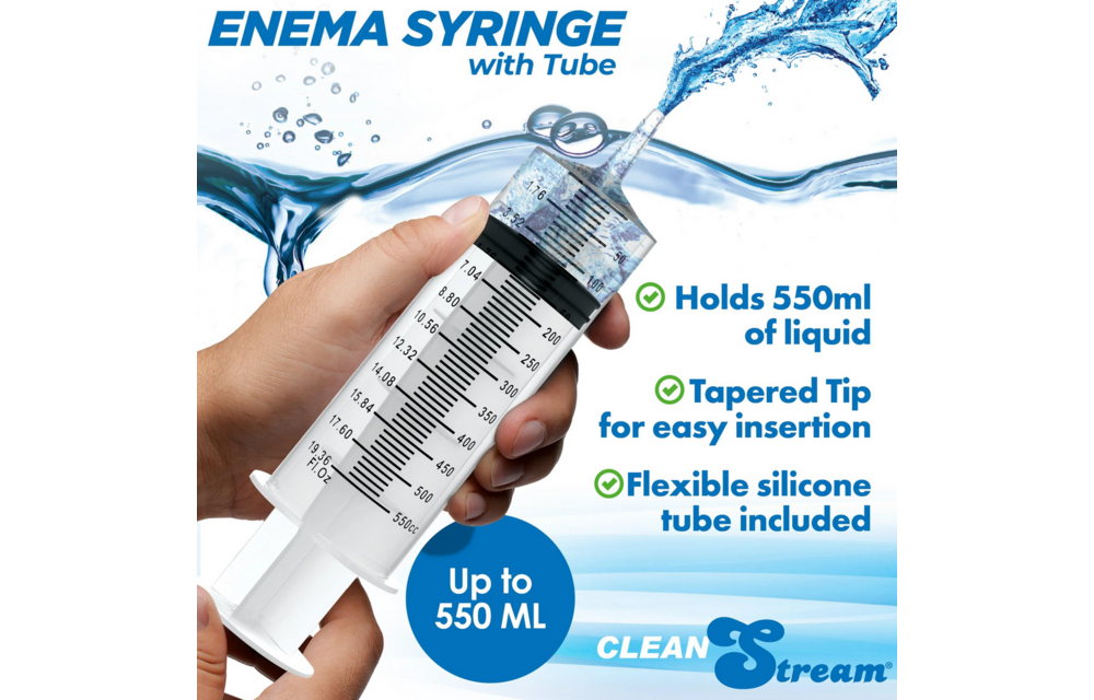 Spuit Met Tube 550 Ml – Duurzame Enema Voor Frisheid