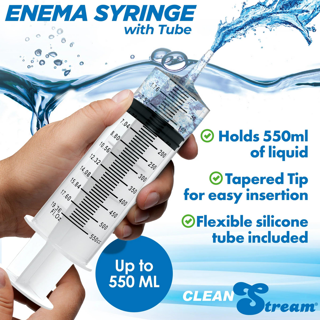 Syringe With Tube 550 ml – Long-lasting Enema For Freshness