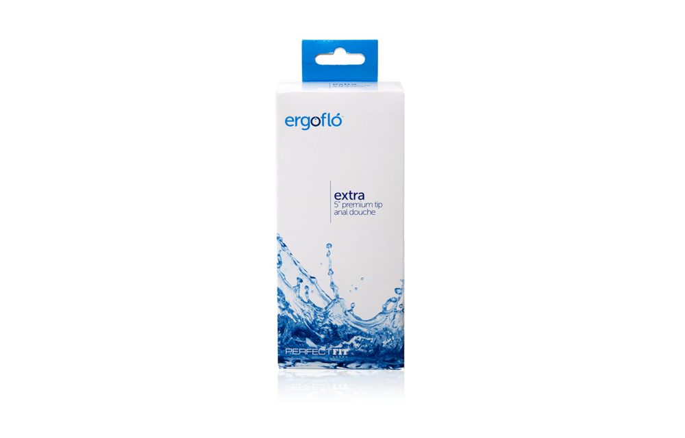 Ergoflo Extra - Anal Shower - Black