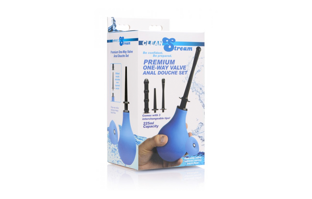 Premium One-Way Valve Anal Shower Set | Comfort & Cleaning
