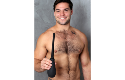 Ergoflo Director Anal Shower Black | Comfort & Control