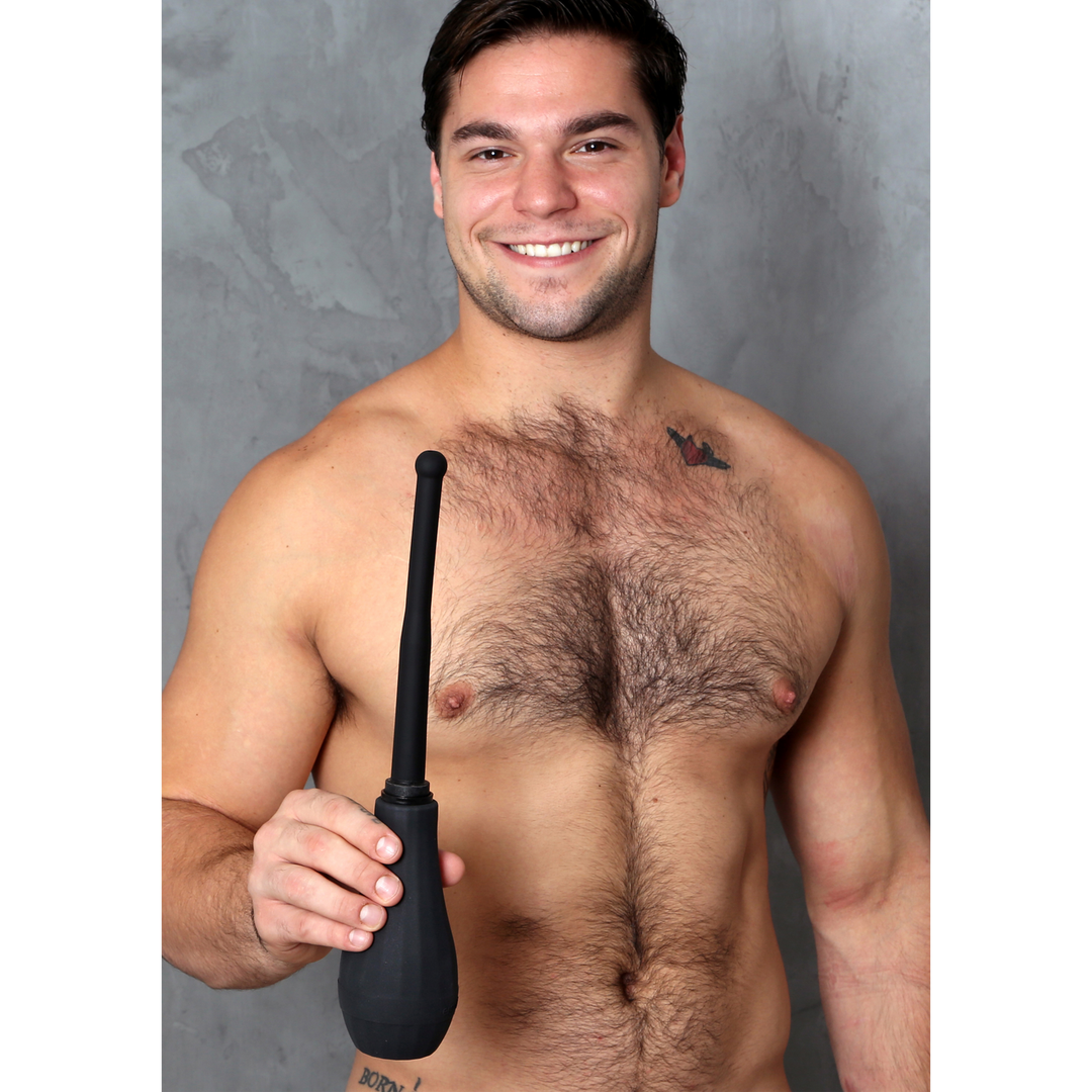 Ergoflo Director Anal Shower Black | Comfort & Control