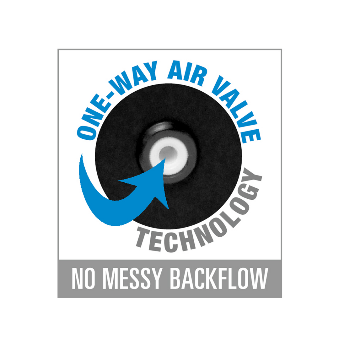 Ergoflo Director Anale Douche Zwart | Comfort & Controle