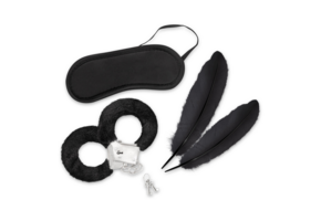 Lover's Dream Bondage Set Black | 4-Piece Beginner's Package