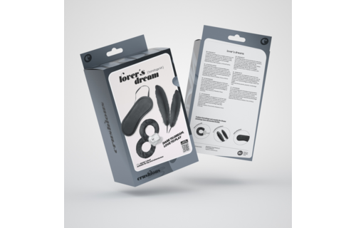 Lover'S Dream Bondageset Zwart | 4-Delig Beginnerspakket