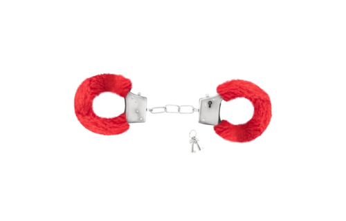 Lover's Dream Red: Soft 4-Piece Bondage Set for Beginners