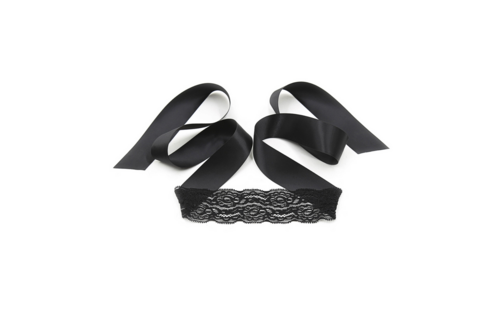 Lace Me Up - Bondage Lacy Set - Zwart