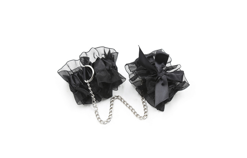 Lace Me Up - Bondage Lacy Set - Zwart