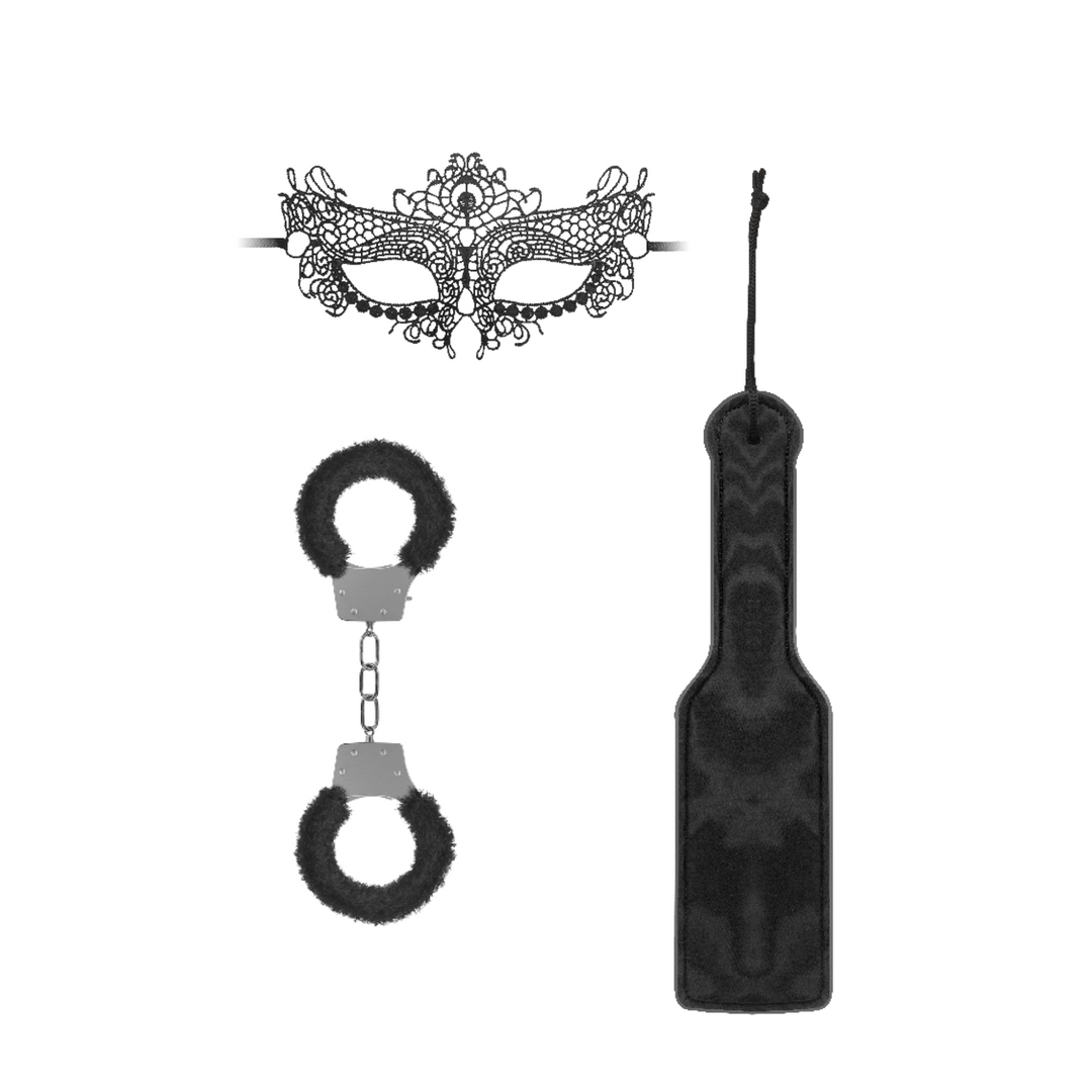 Bondage Kit #3: Luxe Speels & Verleidend Bdsm Set Zwart