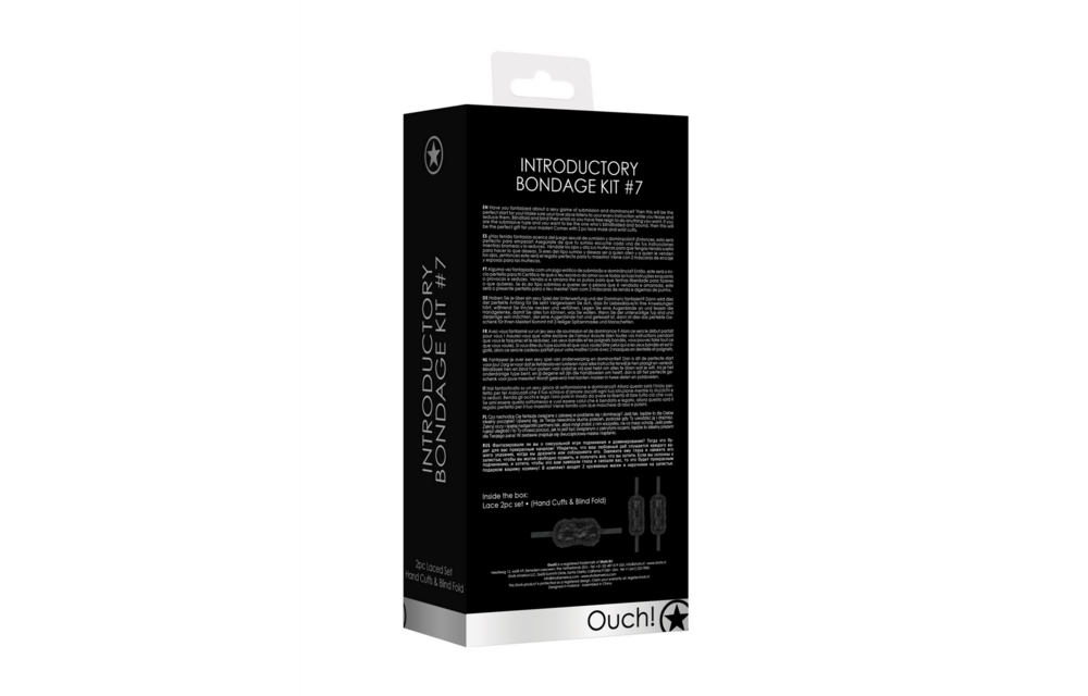 Bondage Kit #7 Black Lace | Play Exciting & Sensual