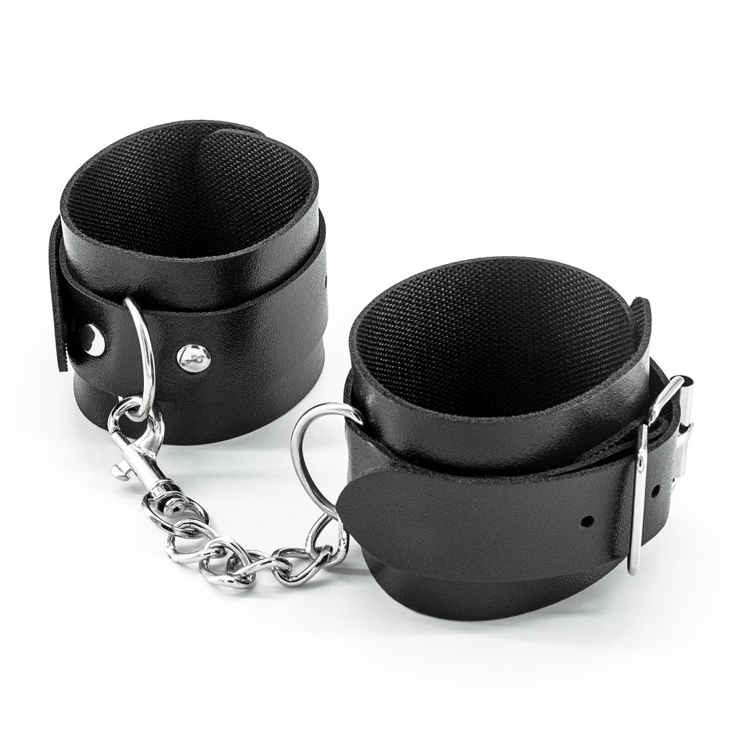 Punisher Bondage-Set Schwarz – 8-teiliges BDSM-Vergnügen & Komfort