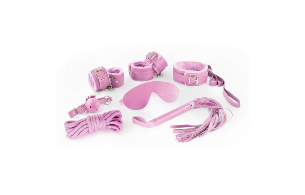 Dungeons And Maidens Bdsm Set Roze | 8-Delige Kit Crushious