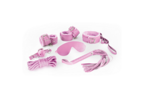 Dungeons And Maidens BDSM Set Pink | 8-Piece Kit Crushious