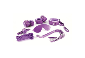 Dungeons And Maidens BDSM Kit Purple – Luxury 8-Piece Set