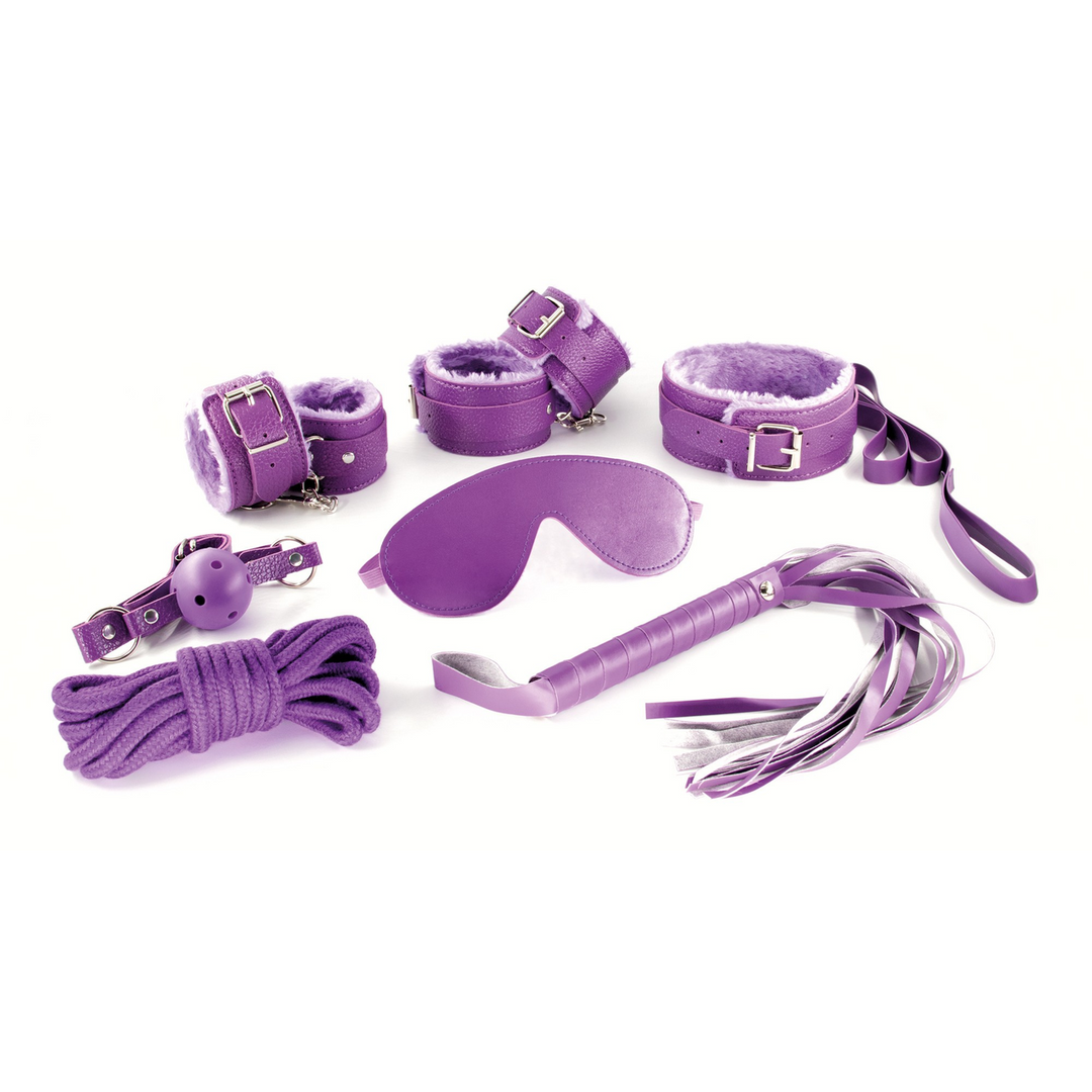 Dungeons And Maidens Bdsm Kit Paars – Luxe 8-Delige Set
