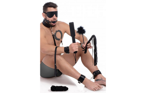 Deluxe 10-teiliges Bondage-Set | Sicheres & spannendes BDSM-Vergnügen