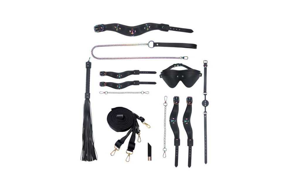 Venice Collectie Set Zwart - Luxe Bondage Kit Met Tas