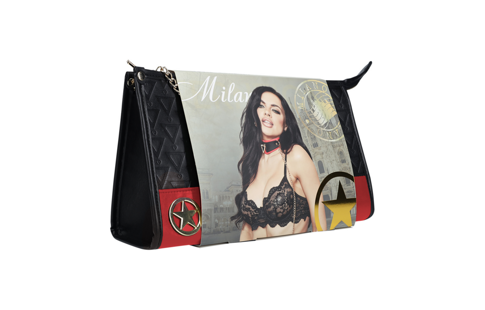 Milan Collection - Kit with Bag - Black/Red