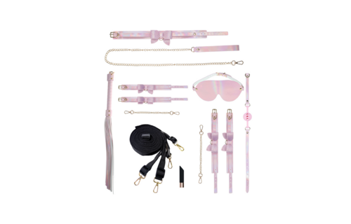 Paris Kollektions-Set Rosa – Luxuriöses Bondage-Set mit Tasche
