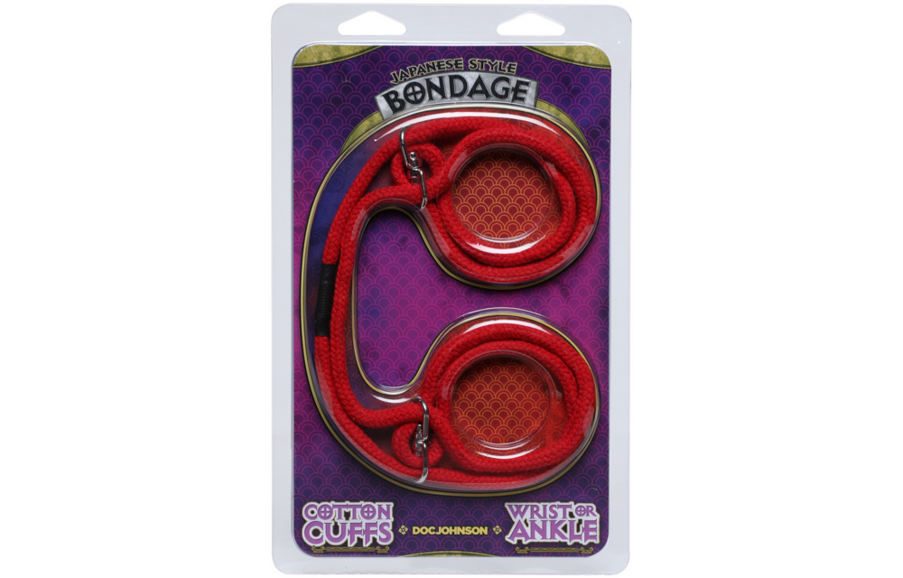 100% Cotton Wrist or Ankle Cuffs – Safe & Comfortable