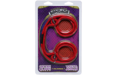 100% Cotton Wrist or Ankle Cuffs – Safe & Comfortable