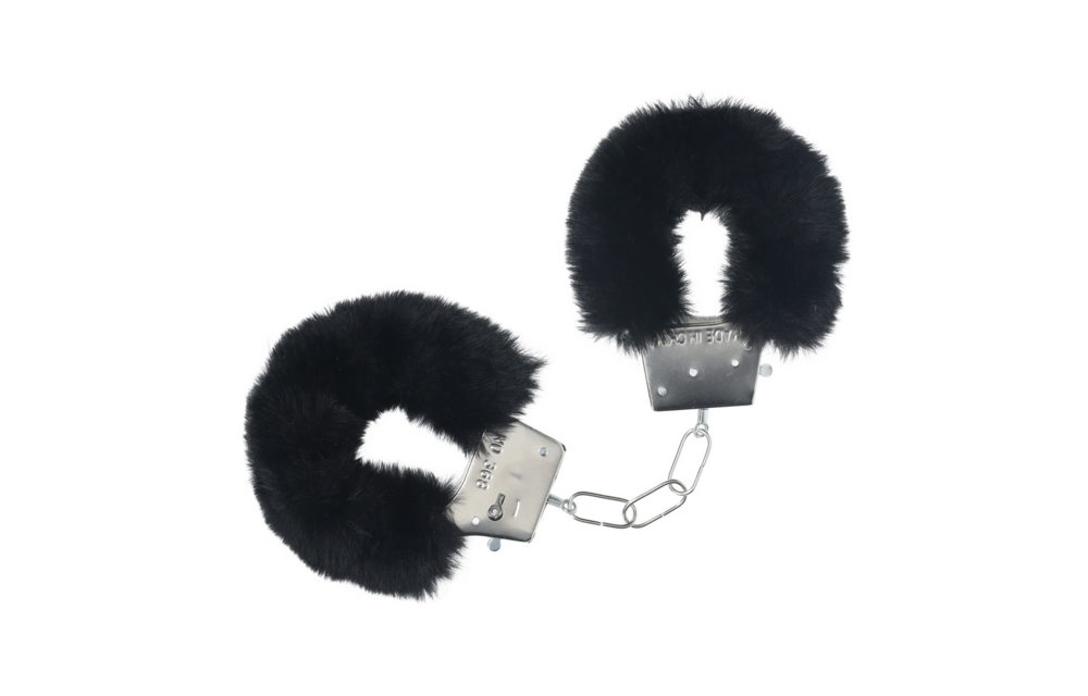 Classic Fluffy Handboeien - Zwart