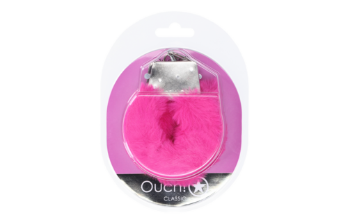 Klassische flauschige Handschellen in Rosa – sicherer & verspielter Spaß