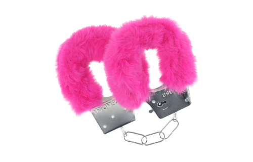Classic Fluffy Handboeien - Roze