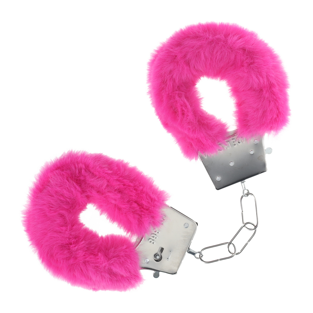 Classic Fluffy Handcuffs Pink – Safe & Playful Fun