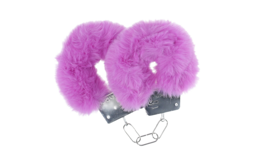 Classic Fluffy Handcuffs Purple – Safe & Playful Fun