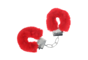 Classic Fluffy Handcuffs Red – Playful & Safe Accessory