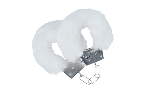 Classic Fluffy Handcuffs - Wit