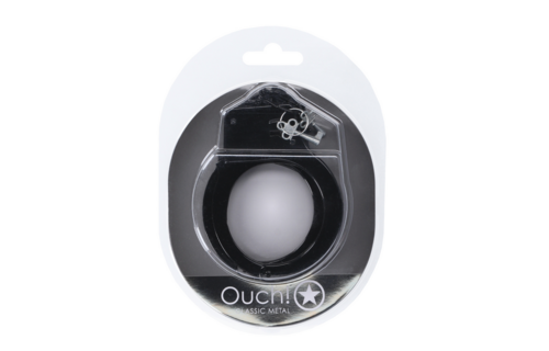 Classic Black Metal Handcuffs – Safe & Exciting