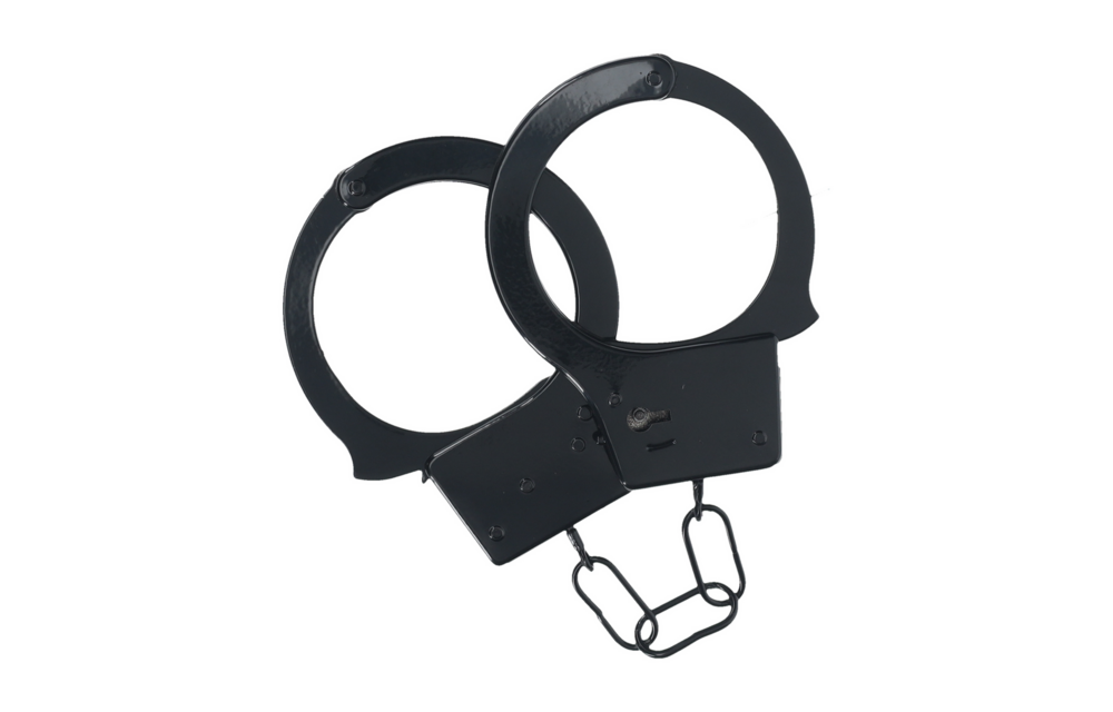 Classic Black Metal Handcuffs – Safe & Exciting
