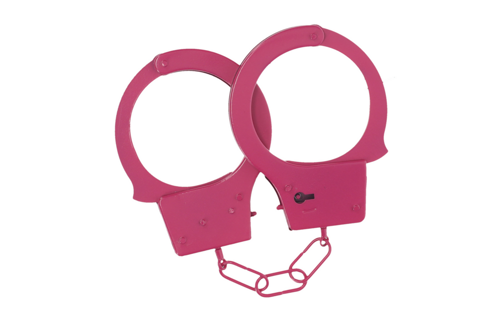 Pink Metal Handcuffs | Sturdy & Playful For Intimate Excitement