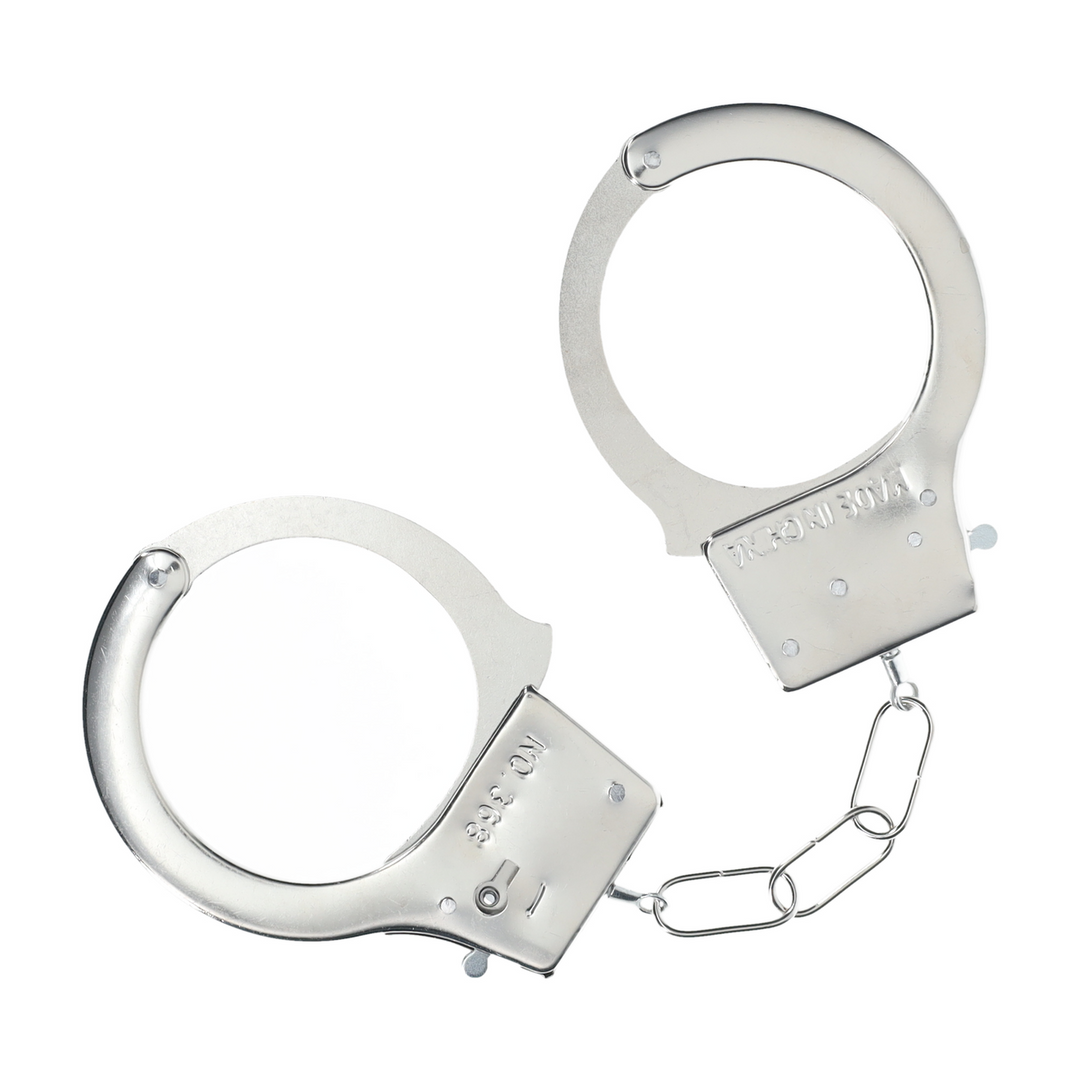 Classic Metal Handcuffs Silver – Safe & Exciting