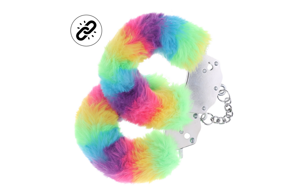 Heavy-duty Fluffy Handcuffs - Multicolor 1